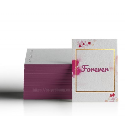 Design wedding reception invitation wording packages set postcard customized purple edge marriage greeting cards